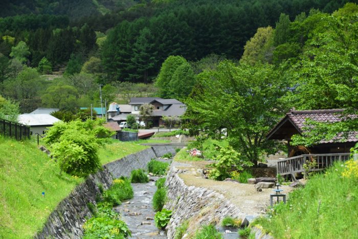 自然豊かな葛巻町の風景